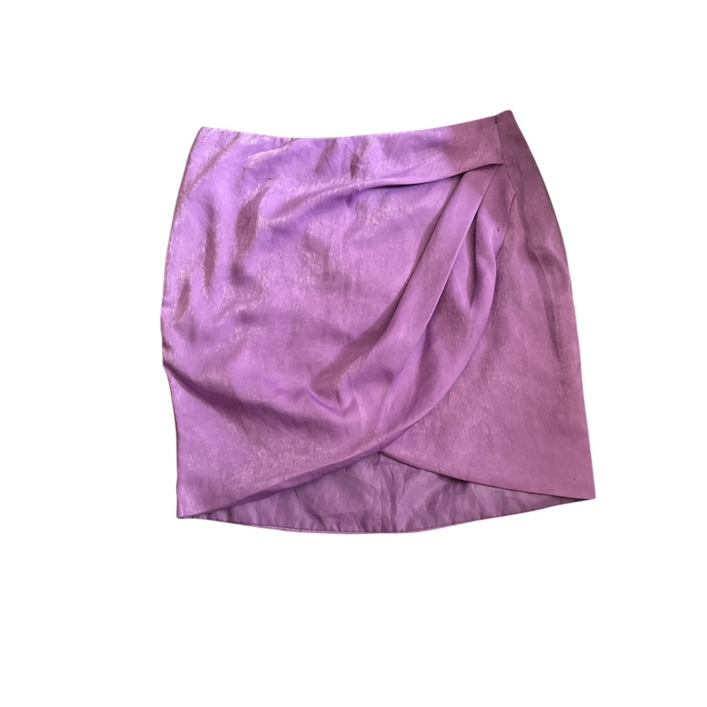 Forever 21 Shimmering Purple Mini Skirt